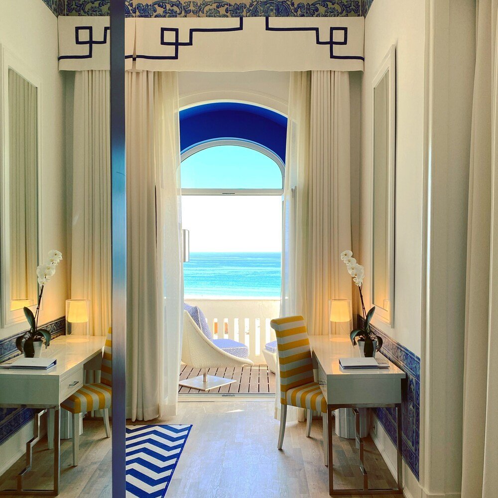 Room with a view of the ocean